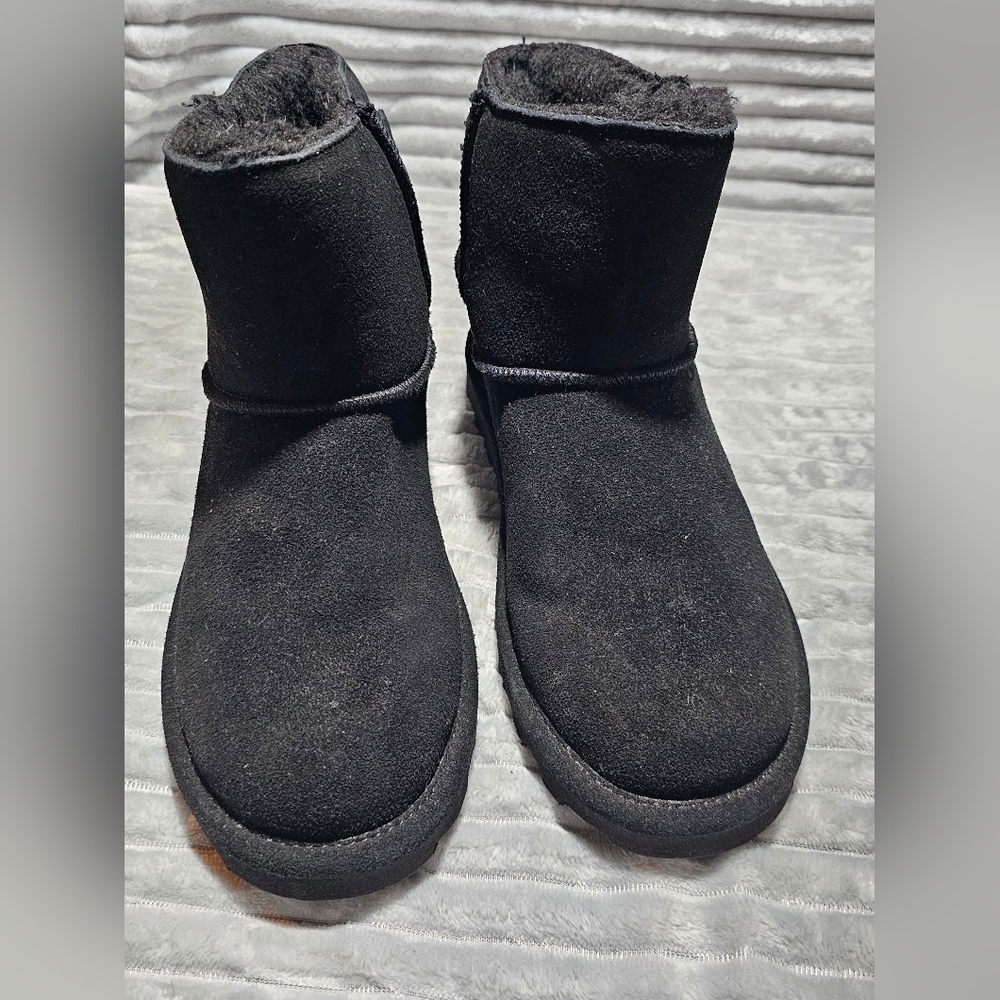 Black Suede Boots